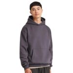 Felpa con cappuccio JH120 HEAVYWEIGHT cotone, tascone