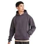 Felpa con cappuccio JH120 HEAVYWEIGHT cotone, tascone