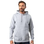 felpa con cappuccio BS332 black spider cotone