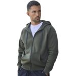 Felpa full zip con cappuccio TJ5435 cotone egiziano