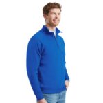 Felpa mezza-zip FR621140 fruit of the Loom, cotone