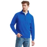 Felpa mezza-zip FR621140 fruit of the Loom, cotone