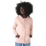 felpa full zip BCWW36B donna cotone organico