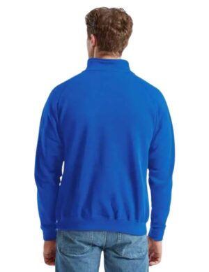 Felpa mezza-zip FR621140 fruit of the Loom, cotone