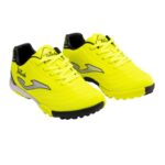 SCARPE CALCIO TOLEDO JR 23 TURF JUNIOR GIALLO FLUORESCENTE NERO