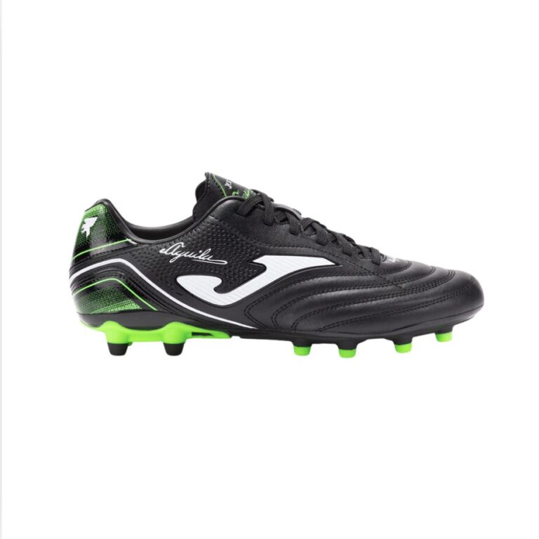 Scarpe da Calcio Joma Aguila 2501 Adulto Firm Ground Nero Verde AGUW2501FG