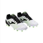 SCARPE CALCIO SCORE 25 TERRENO SOLIDO FG BIANCO NERO SCOW2502FG